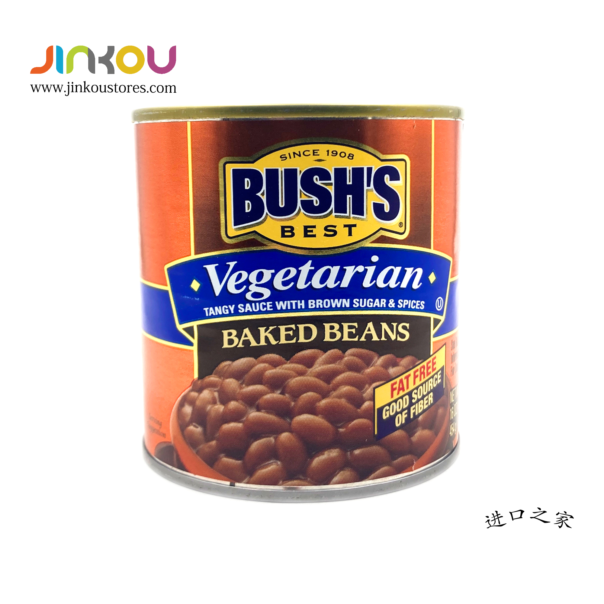 Bush's Best Vegetarian Baked Beans 16 OZ (454g) 布什素食烤豆（复合调味料）