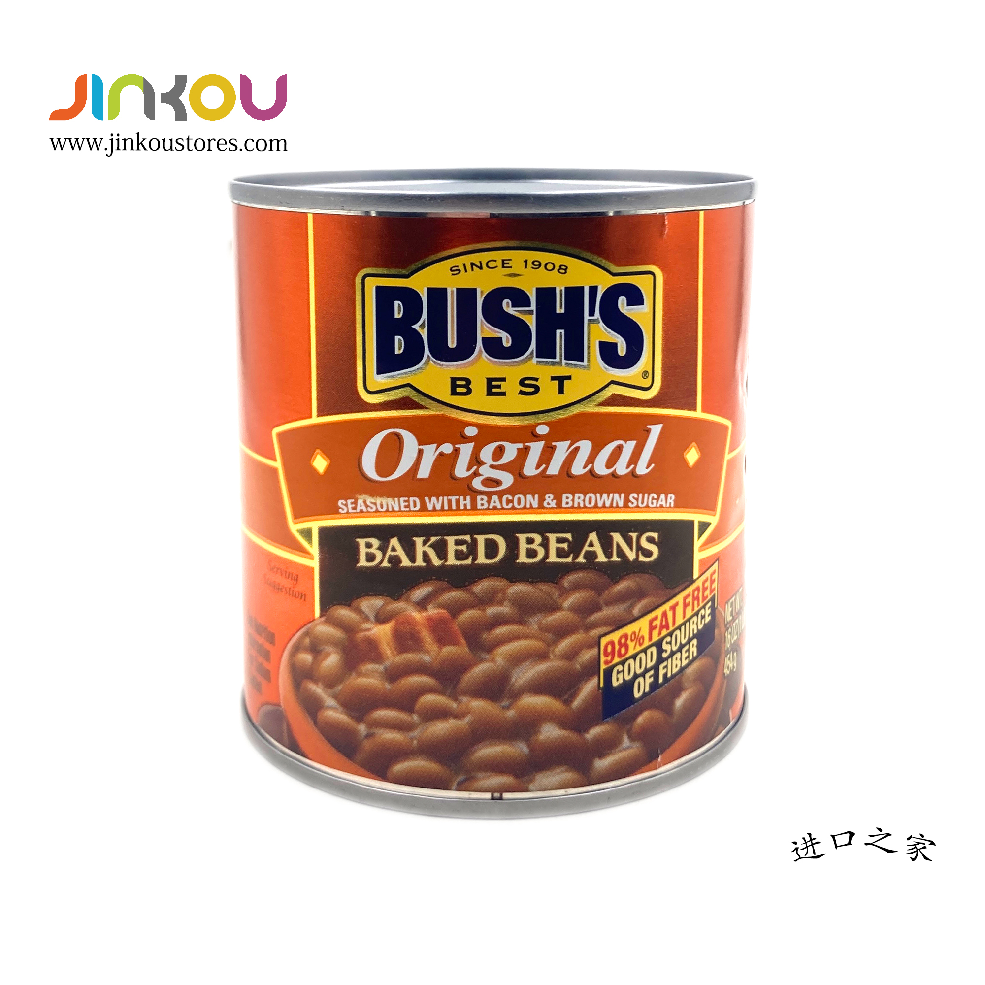 Bush's Orginal Style Baked Beans 16 OZ (454g) 布什原味烤豆
