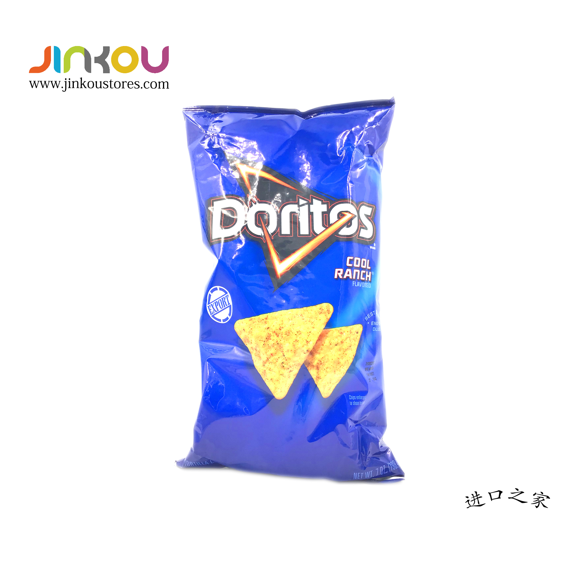 Doritos Cool Ranch Tortilla Chips (198.4g)多力多滋农场玉米片